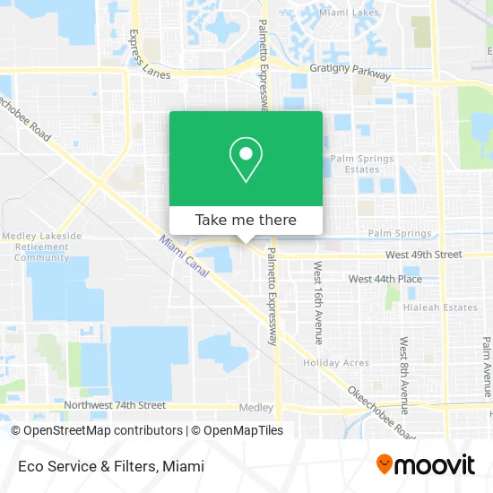 Eco Service & Filters map