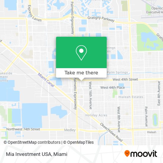 Mia Investment USA map