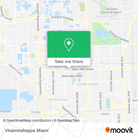 Vitaiminshoppe map