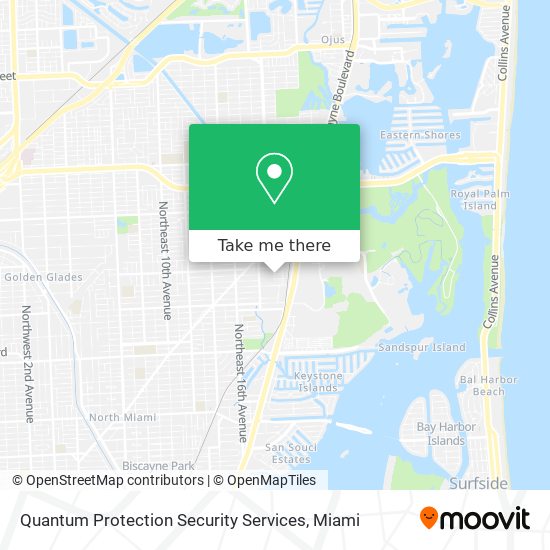 Mapa de Quantum Protection Security Services