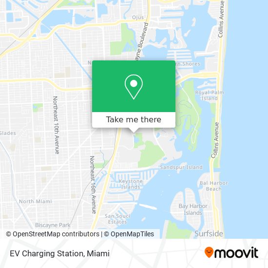 Mapa de EV Charging Station