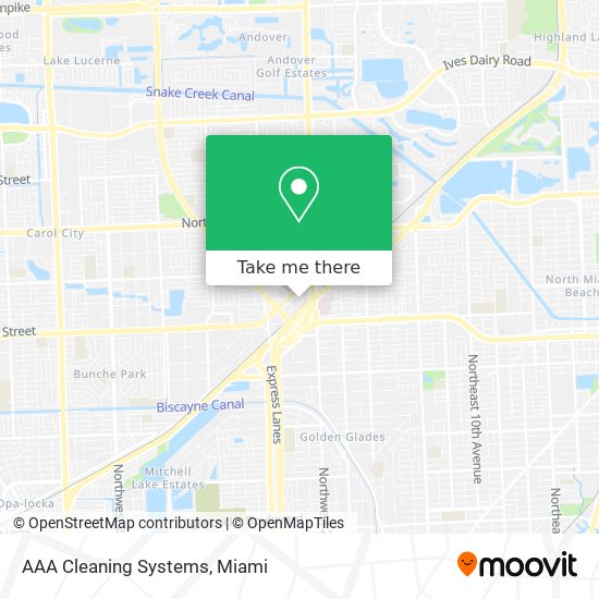 Mapa de AAA Cleaning Systems