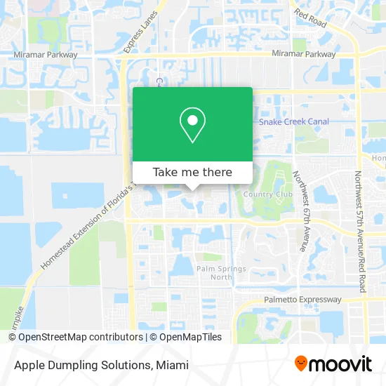 Apple Dumpling Solutions map