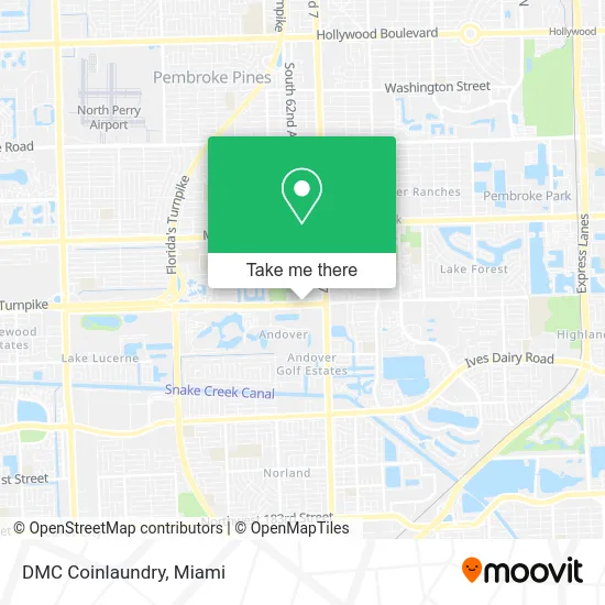 DMC Coinlaundry map
