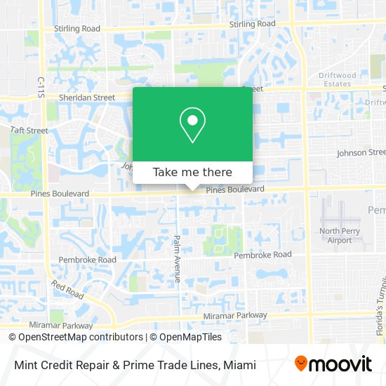 Mint Credit Repair & Prime Trade Lines map