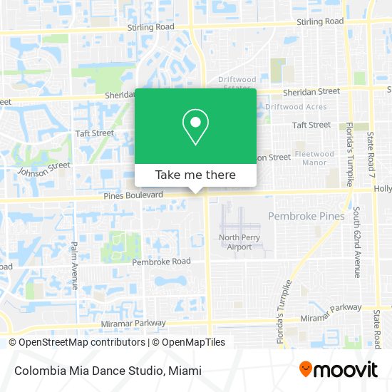 Colombia Mia Dance Studio map