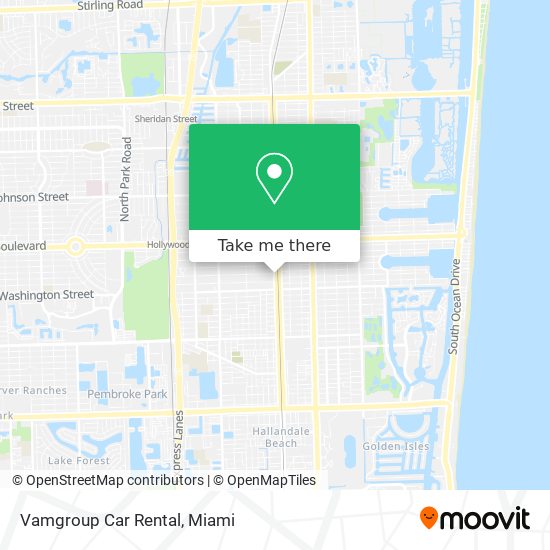 Vamgroup Car Rental map
