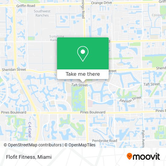 Flofit Fitness map