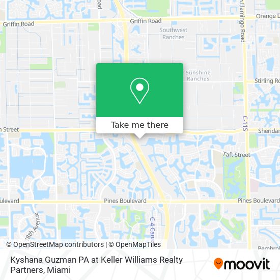 Kyshana Guzman PA at Keller Williams Realty Partners map