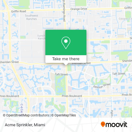 Mapa de Acme Sprinkler