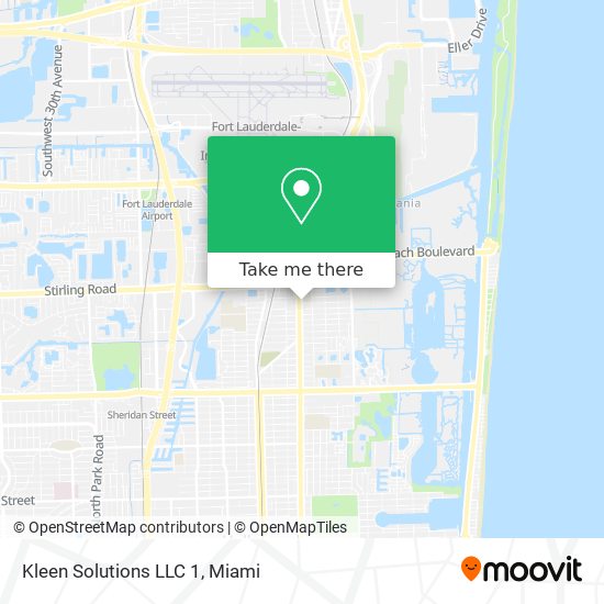 Kleen Solutions LLC 1 map