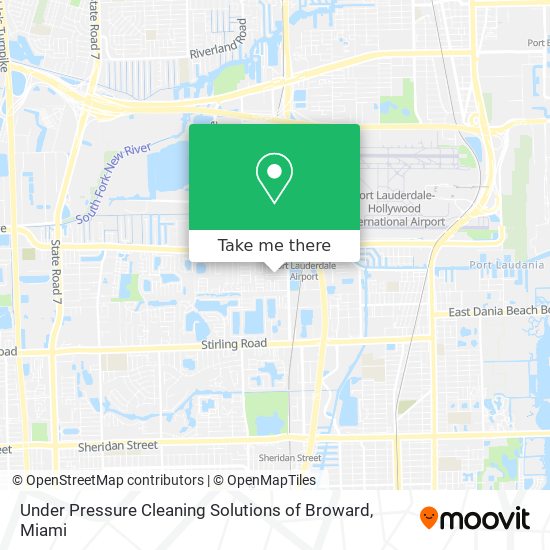 Mapa de Under Pressure Cleaning Solutions of Broward