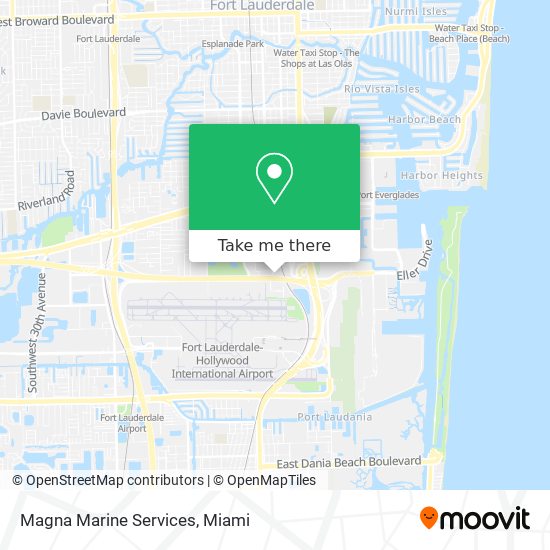 Magna Marine Services map