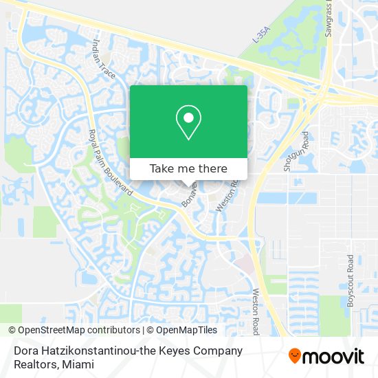 Dora Hatzikonstantinou-the Keyes Company Realtors map