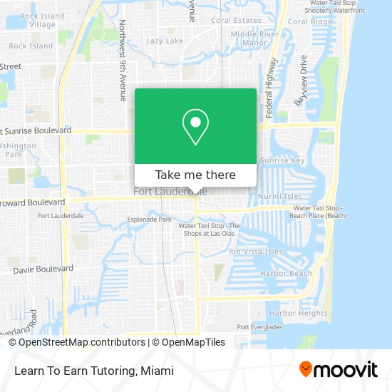 Learn To Earn Tutoring map