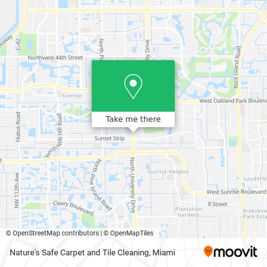 Mapa de Nature's Safe Carpet and Tile Cleaning