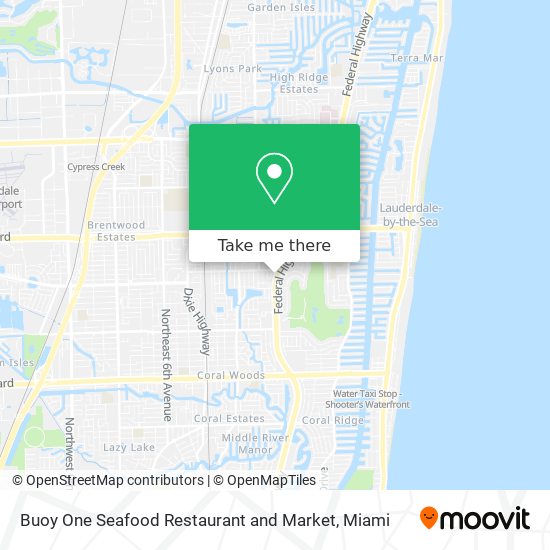 Buoy One Seafood Restaurant and Market map