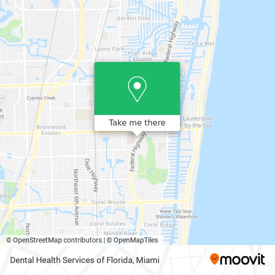 Dental Health Services of Florida map