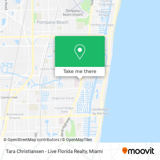 Tara Christiansen - Live Florida Realty map