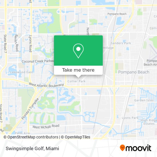 Swingsimple Golf map