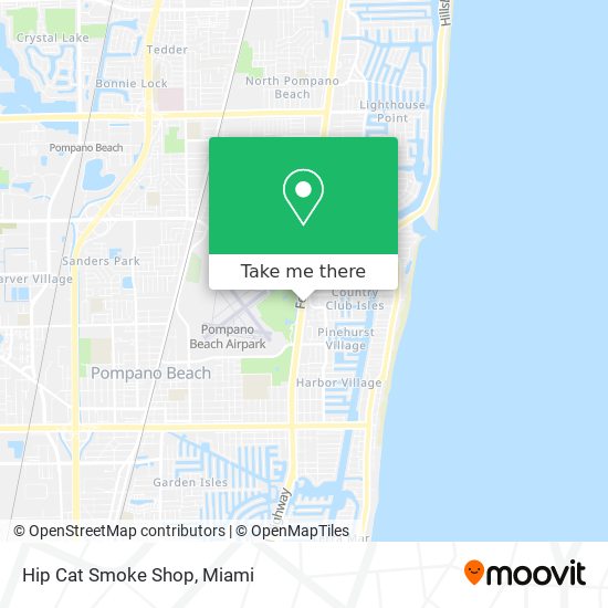 Hip Cat Smoke Shop map