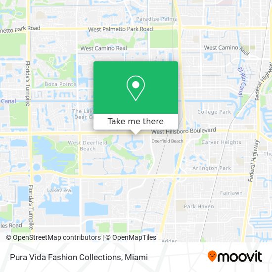 Pura Vida Fashion Collections map