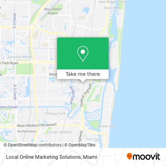 Local Online Marketing Solutions map