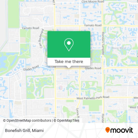 Bonefish Grill map