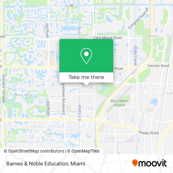 Mapa de Barnes & Noble Education