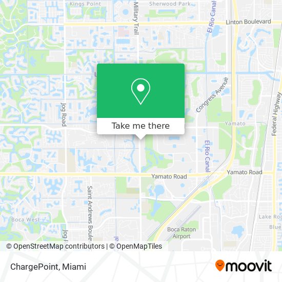 ChargePoint map