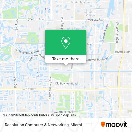 Resolution Computer & Networking map