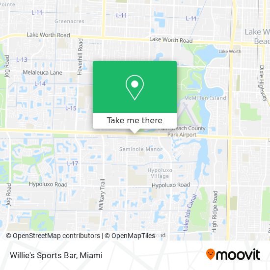 Mapa de Willie's Sports Bar