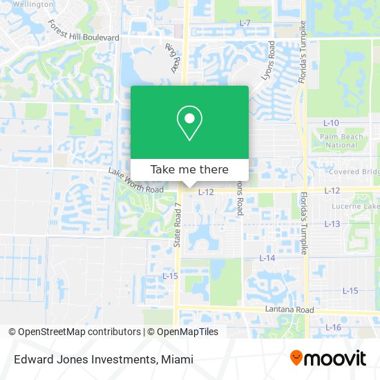 Mapa de Edward Jones Investments