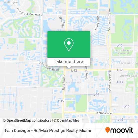 Ivan Danziger - Re / Max Prestige Realty map