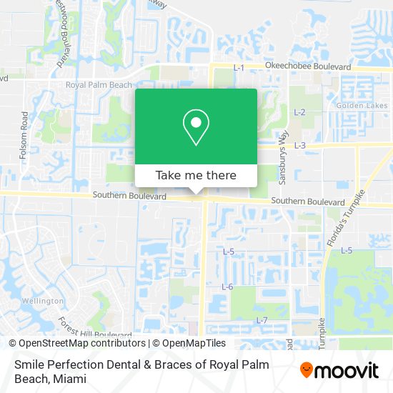 Smile Perfection Dental & Braces of Royal Palm Beach map