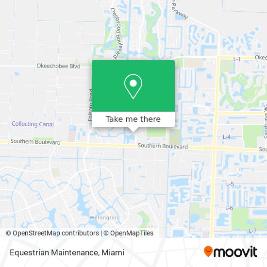 Equestrian Maintenance map