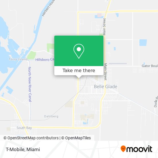 T-Mobile map