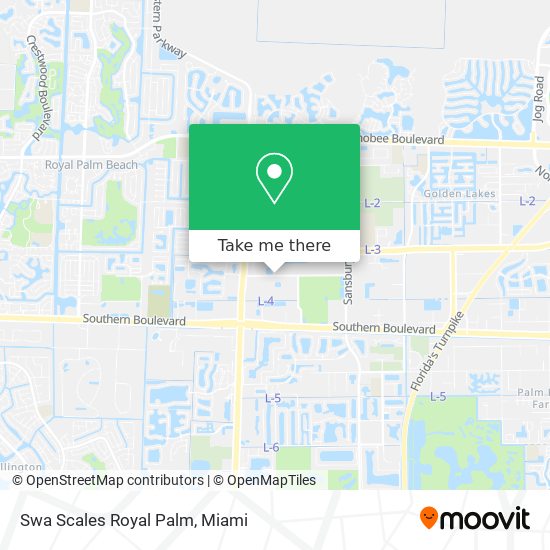 Mapa de Swa Scales Royal Palm