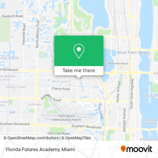 Mapa de Florida Futures Academy