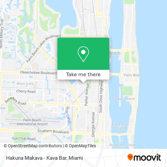 Hakuna Makava - Kava Bar map