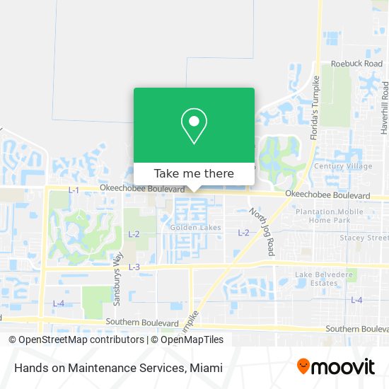 Mapa de Hands on Maintenance Services