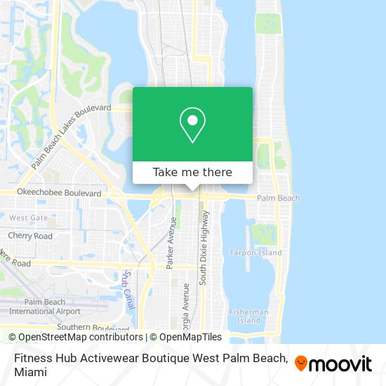 Fitness Hub Activewear Boutique West Palm Beach map