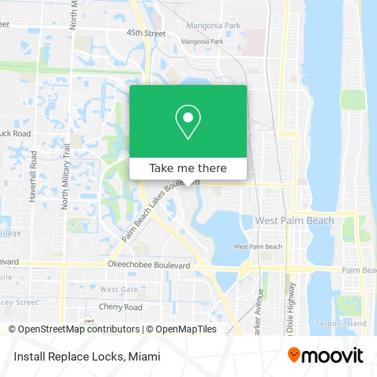 Install Replace Locks map