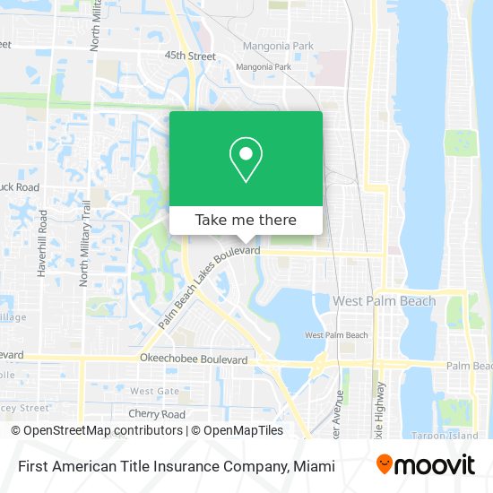 Mapa de First American Title Insurance Company