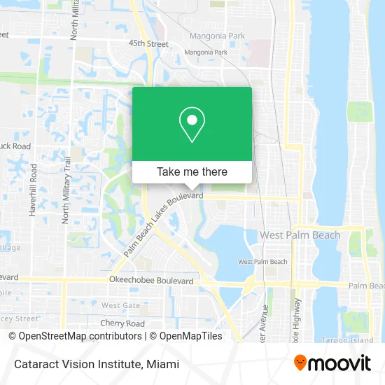 Cataract Vision Institute map