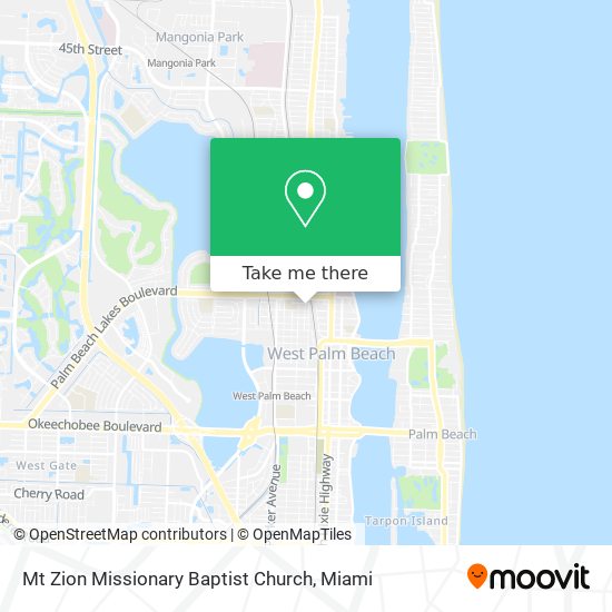 Mt Zion Missionary Baptist Church map