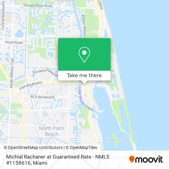 Michial Rachaner at Guaranteed Rate - NMLS #1158616 map