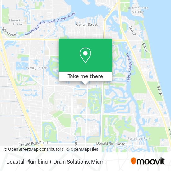 Coastal Plumbing + Drain Solutions map