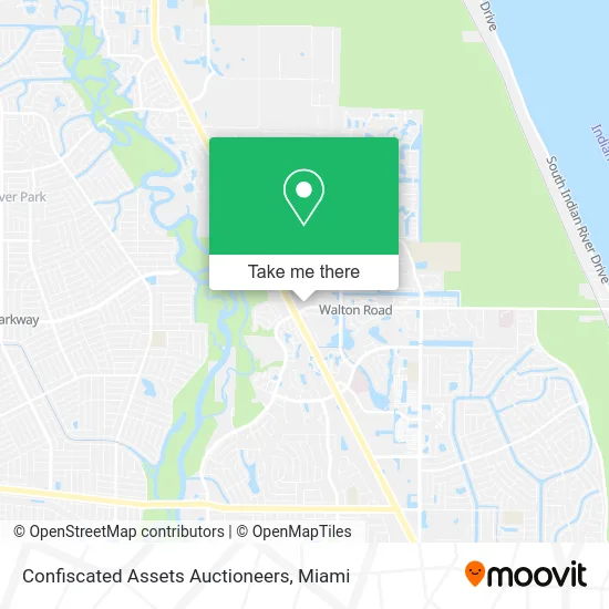 Confiscated Assets Auctioneers map