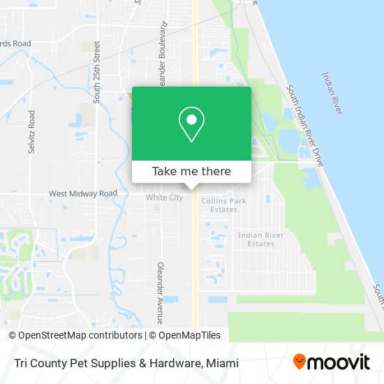 Mapa de Tri County Pet Supplies & Hardware